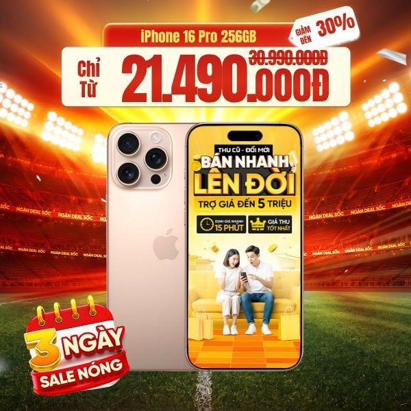 iPhone 16 Pro 256GB Máy Đẹp
