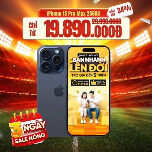 iPhone 15 Pro Max 256GB Máy Đẹp