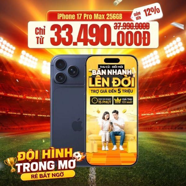 iPhone 17 Pro Max 256GB Likenew Fullbox