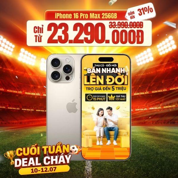 iPhone 16 Pro Max 256GB Cũ 99%
