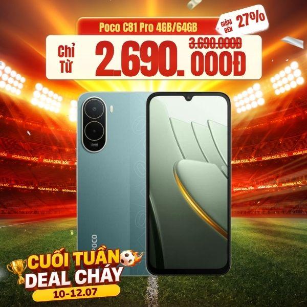 Xiaomi Poco C81 Pro 4GB/64GB Chính Hãng