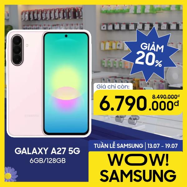 Samsung Galaxy A27 5G 6GB/128GB Chính Hãng - BHĐT