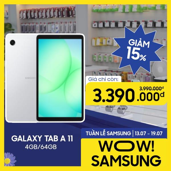 Samsung Galaxy Tab A11 Wifi 4GB/64GB Chính Hãng