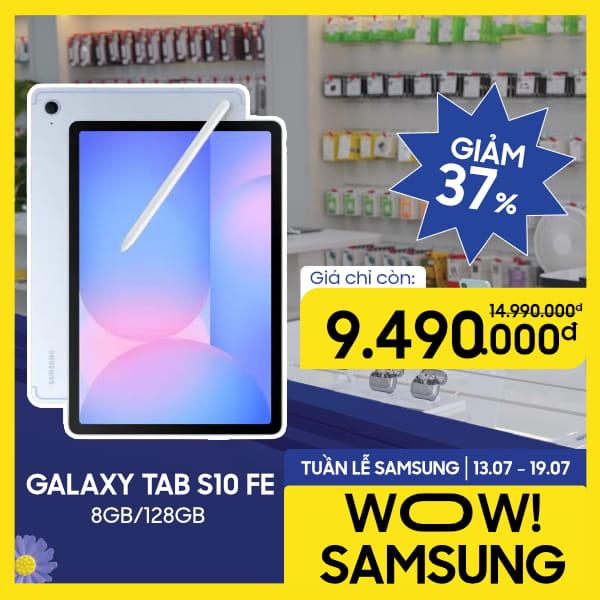 Samsung Galaxy Tab S10 FE Wifi 8GB/128GB Chính Hãng