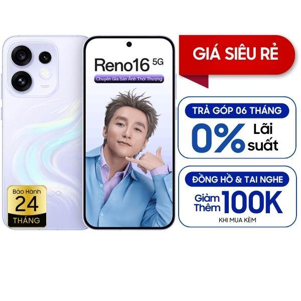 Oppo Reno16 5G 8GB/256GB Chính Hãng