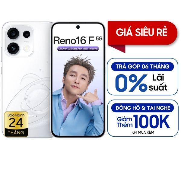 Oppo Reno16 F 5G 8GB/256GB Chính Hãng