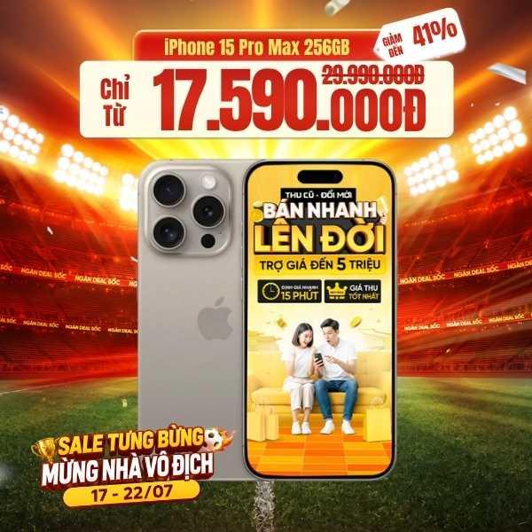 iPhone 15 Pro Max 256GB Cũ 99%