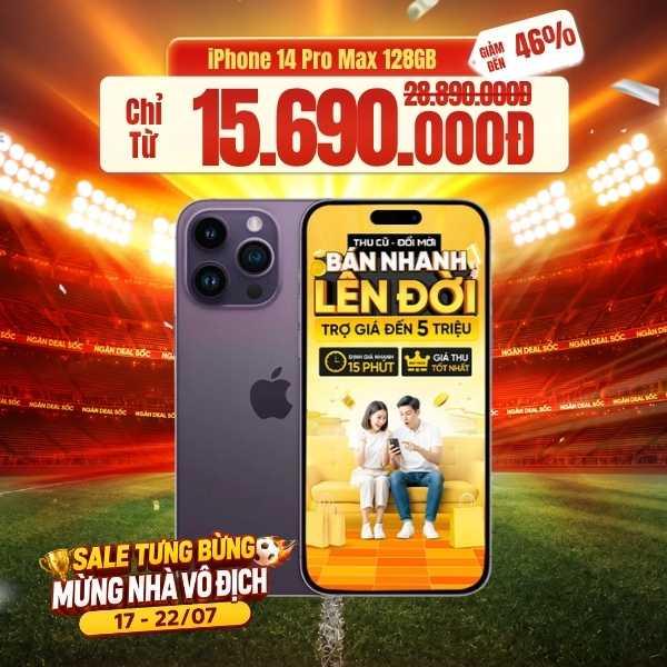 iPhone 14 Pro Max 128GB Máy Đẹp