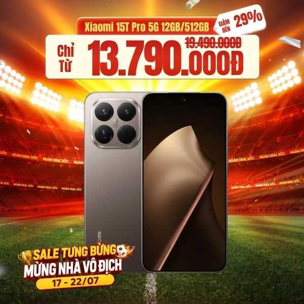 Xiaomi 15T Pro 5G 12GB/512GB Chính Hãng
