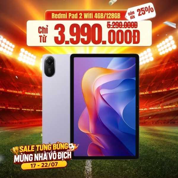 Xiaomi Redmi Pad 2 Wifi 4GB/128GB Chính Hãng 