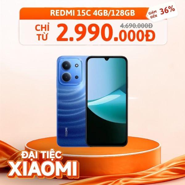 Xiaomi Redmi 15C 4GB/128GB Chính Hãng