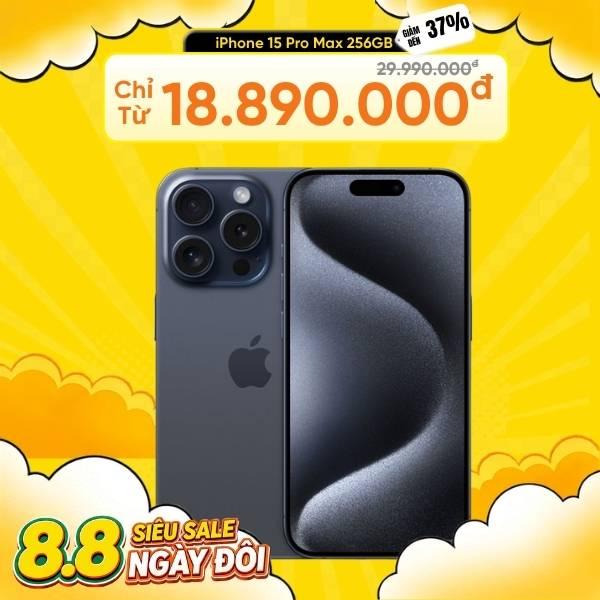 iPhone 15 Pro Max 256GB Máy Đẹp