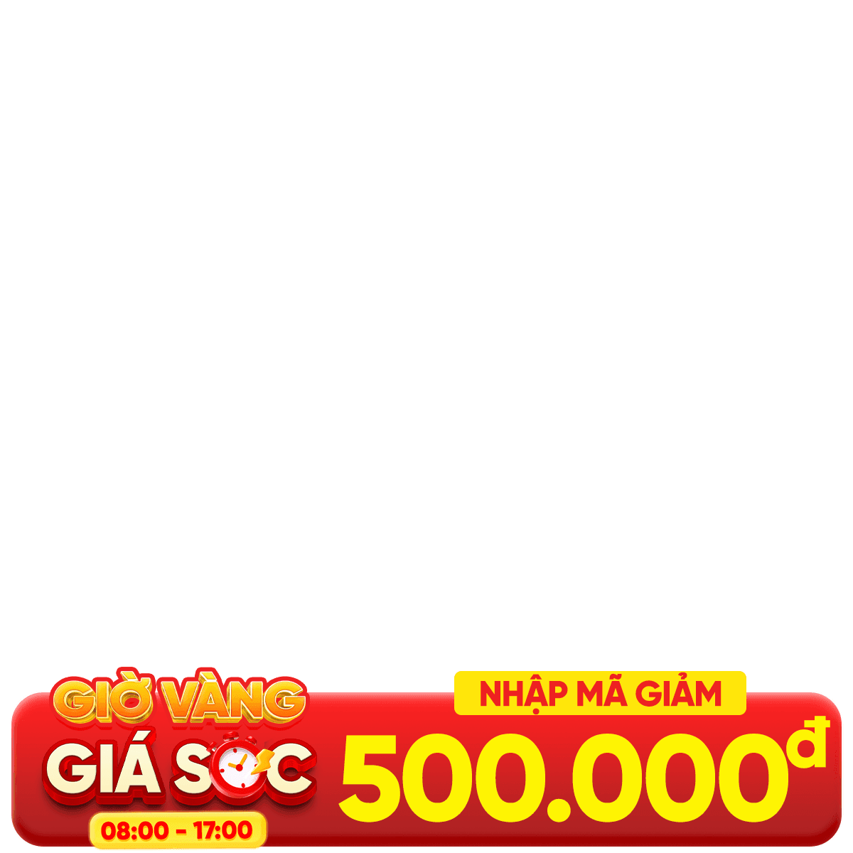 Hero badge - xả nhiệt hè - giờ vàng 500K