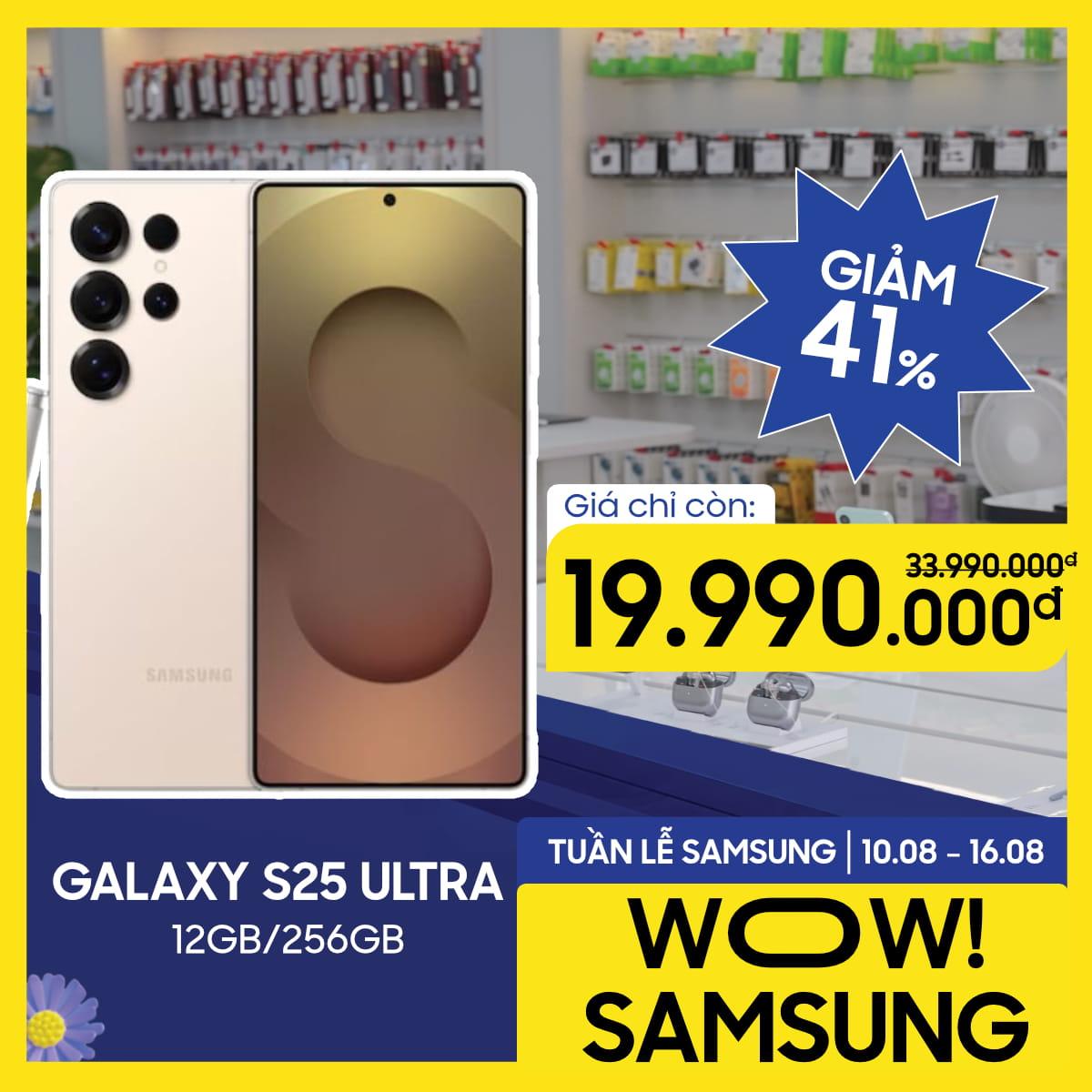 Samsung Galaxy S25 Ultra 12GB/256GB Chính Hãng - BHĐT