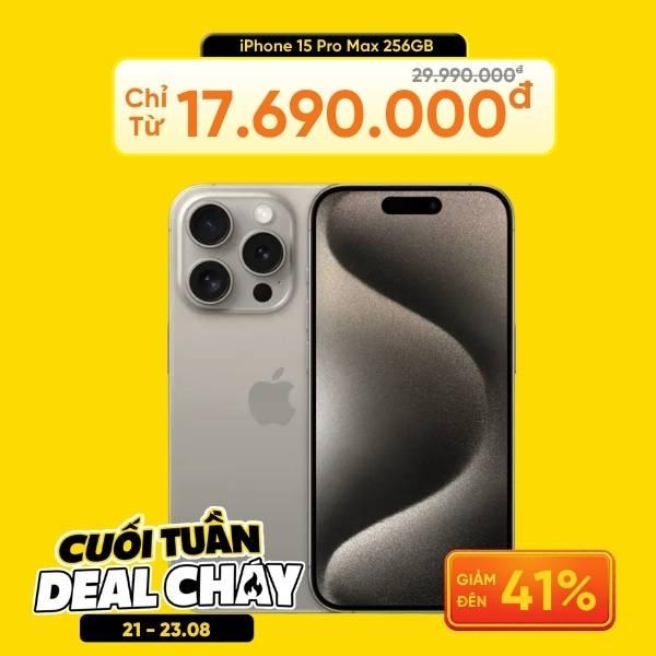 iPhone 15 Pro Max 256GB Cũ 99%