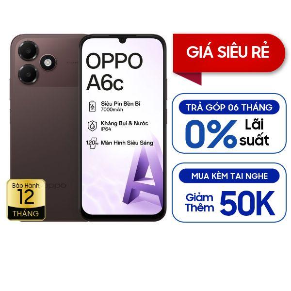 Oppo A6c 4GB/64GB Chính Hãng