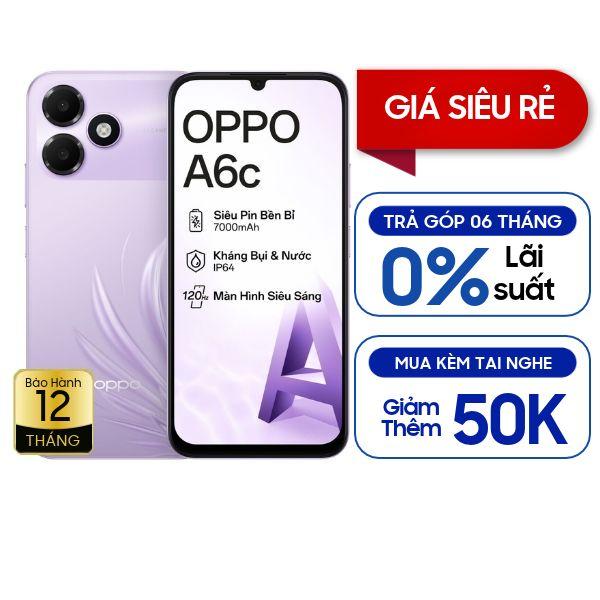 Oppo A6c 4GB/64GB Chính Hãng