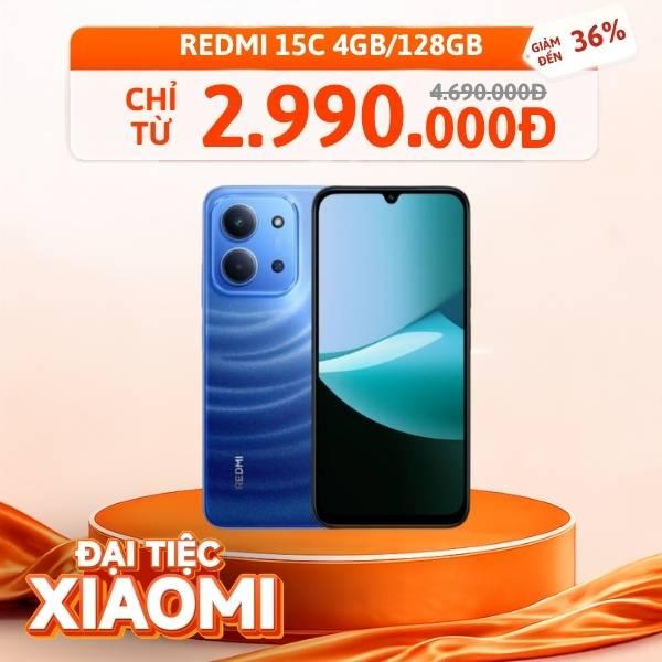Xiaomi Redmi 15C 4GB/128GB Chính Hãng