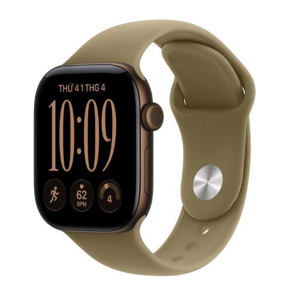 Apple Watch Series 12 42mm GPS + Cellular Viền Nhôm Dây Cao Su Chính Hãng Apple Việt Nam
