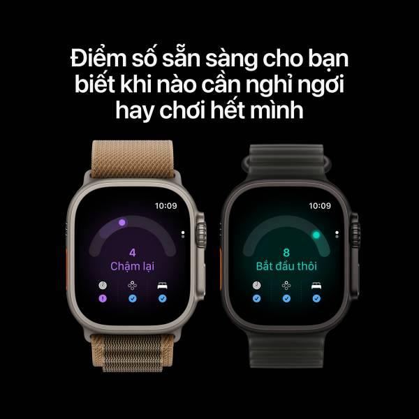 Apple Watch Ultra 4 49mm GPS + Cellular Viền Titanium Đen - Dây Alpine Chính Hãng Apple Việt Nam