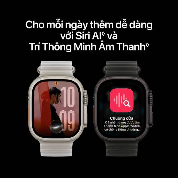 Apple Watch Ultra 4 49mm GPS + Cellular Viền Titanium Đen - Dây Alpine Chính Hãng Apple Việt Nam