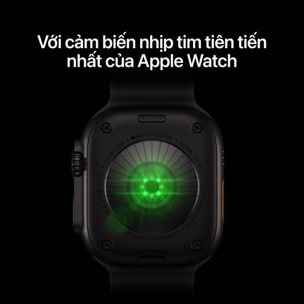 Apple Watch Ultra 4 49mm GPS + Cellular Viền Titanium Đen - Dây Alpine Chính Hãng Apple Việt Nam