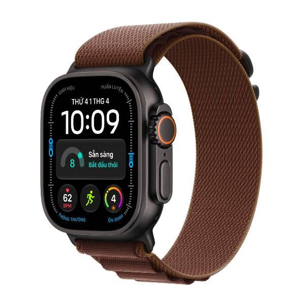 Apple Watch Ultra 4 49mm GPS + Cellular Viền Titanium Đen - Dây Alpine Chính Hãng Apple Việt Nam