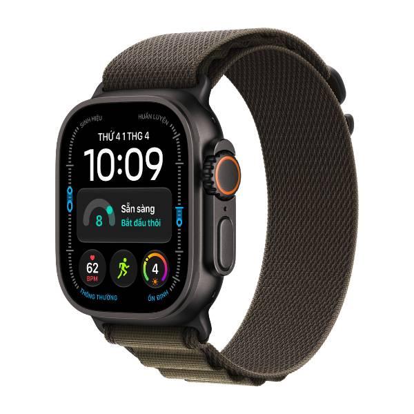 Apple Watch Ultra 4 49mm GPS + Cellular Viền Titanium Đen - Dây Alpine Chính Hãng Apple Việt Nam
