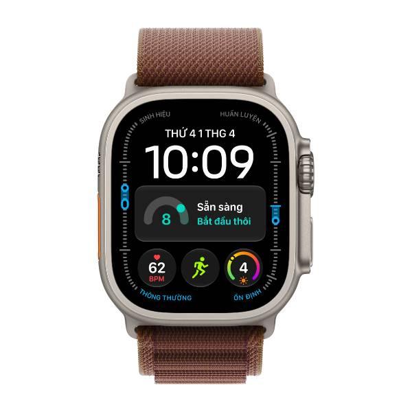 Apple Watch Ultra 4 49mm GPS + Cellular Viền Titanium Tự Nhiên - Dây Alpine Chính Hãng Apple Việt Nam