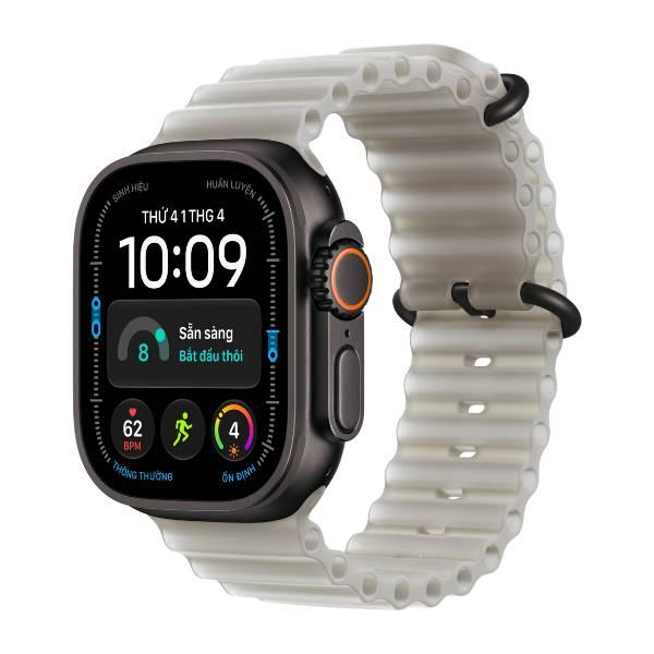Apple Watch Ultra 4 49mm GPS + Cellular Viền Titanium Đen - Dây Ocean Chính Hãng Apple Việt Nam