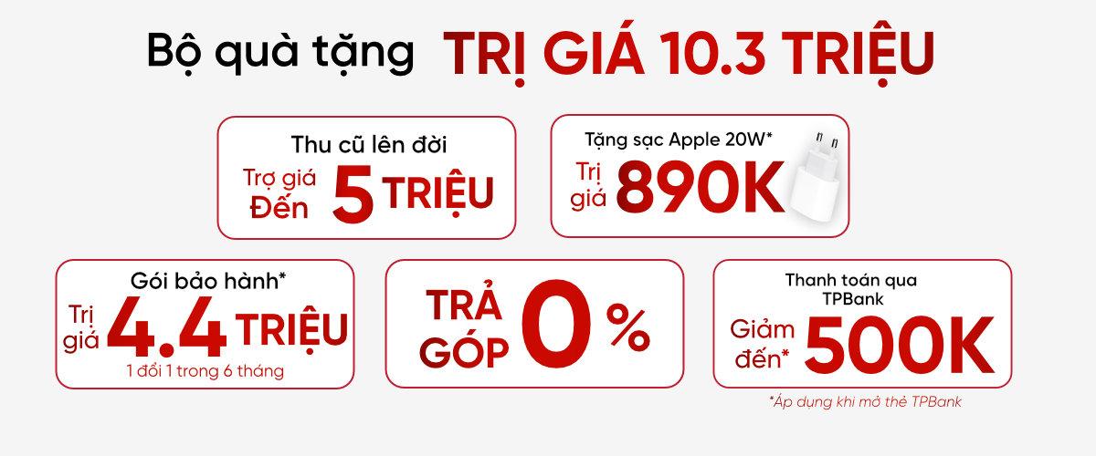 Bộ quà tặng trị giá 11.8 triệu
