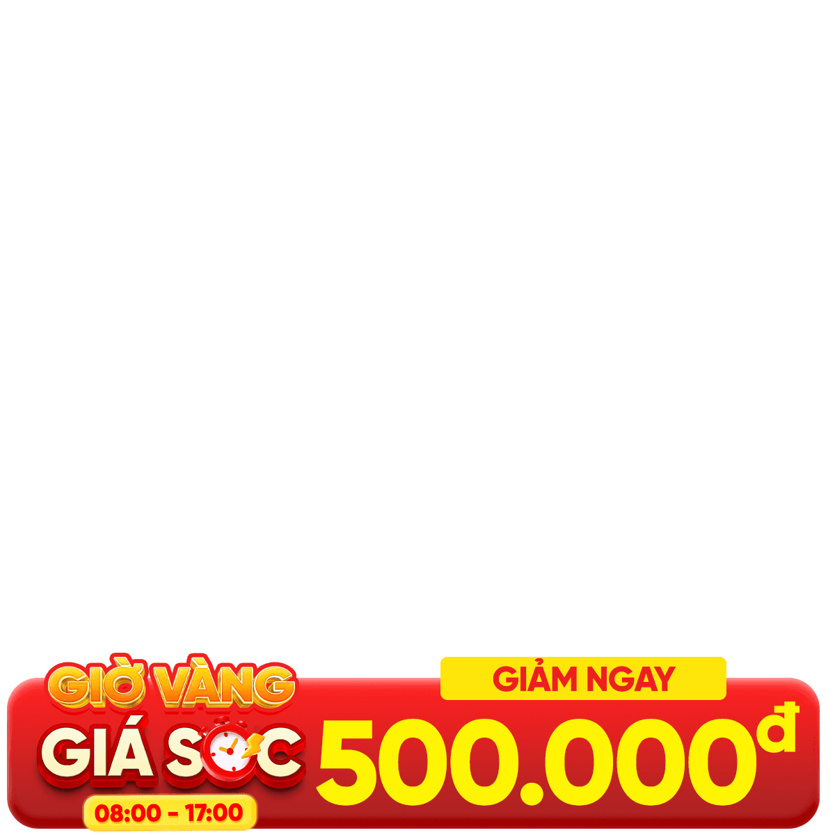 Hero badge - xả nhiệt hè - giờ vàng 500K