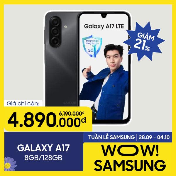Samsung Galaxy A17 8GB/128GB Chính Hãng - BHĐT