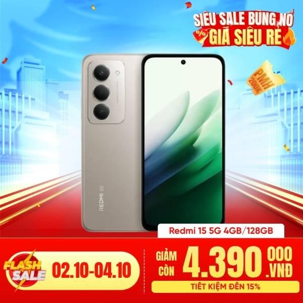 Xiaomi Redmi 15 5G 4GB/128GB Chính Hãng