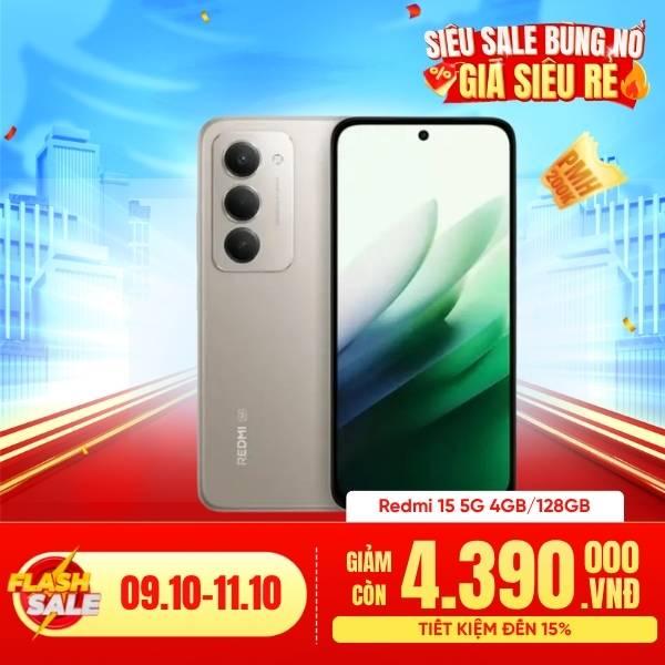Xiaomi Redmi 15 5G 4GB/128GB Chính Hãng