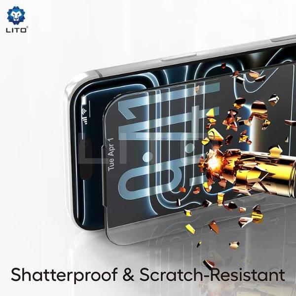 Cường Lực LITO iPhone D+Max Airspace Clear Full Glass Cho iPhone Nobox