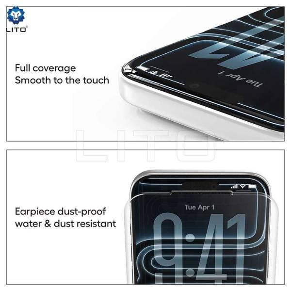 Cường Lực LITO iPhone D+Max Airspace Clear Full Glass Cho iPhone Nobox