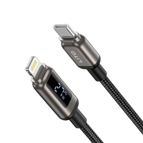 Cáp Sạc Type C to Lightning LITO LD15CL 27W Chính Hãng