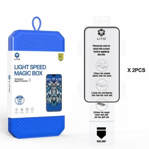 Cường Lực Trong Suốt LITO Light Speed Magic Box cho iPhone