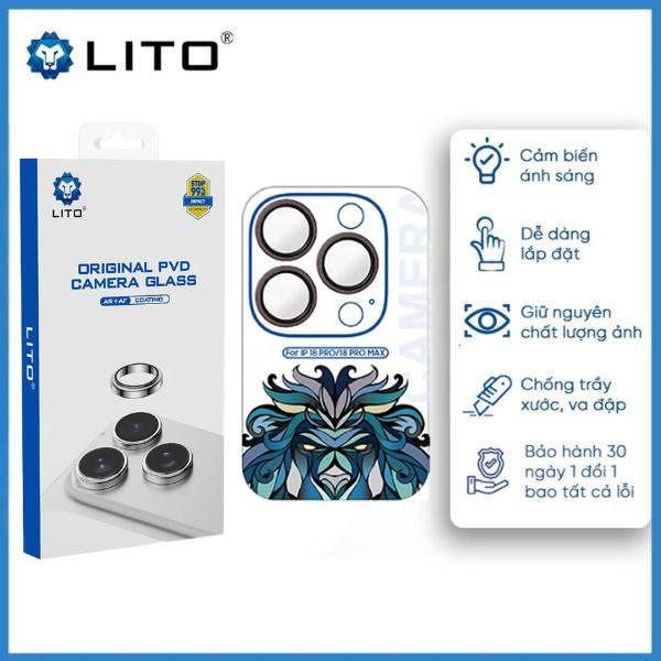 Miếng dán bảo vệ Camera Lito Titanium AR cho iPhone 18 Pro | 18 Pro Max