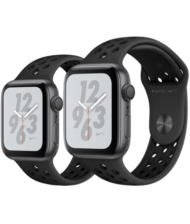 Apple Watch Series 4 40mm GPS Space Gray Aluminum Case Anthracite/Black Nike Sport Band