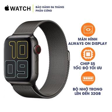 Apple Watch Series 5 44mm LTE Stainless Steel Cũ 99%