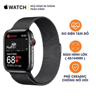 Apple Watch Series 4 44mm LTE Stainless Steel Cũ 99%