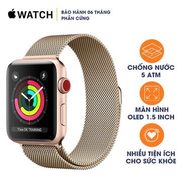 Apple Watch Series 3 LTE 42mm Aluminum Mới - Máy Trần Chưa Kích Hoạt
