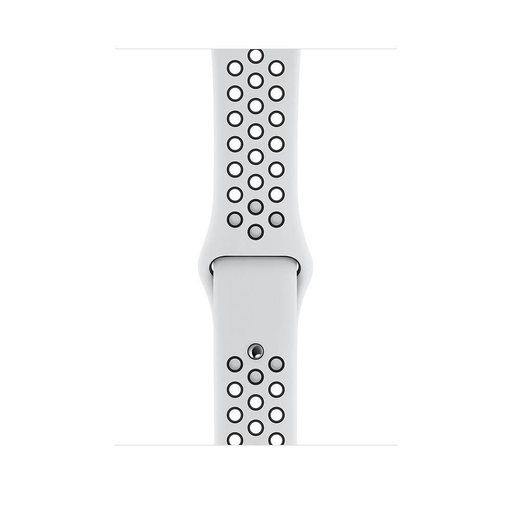 Apple Watch Series 4 40mm GPS+CELLULAR Silver Aluminum Case Pure Platinum/Black Nike Sport Band MỚI