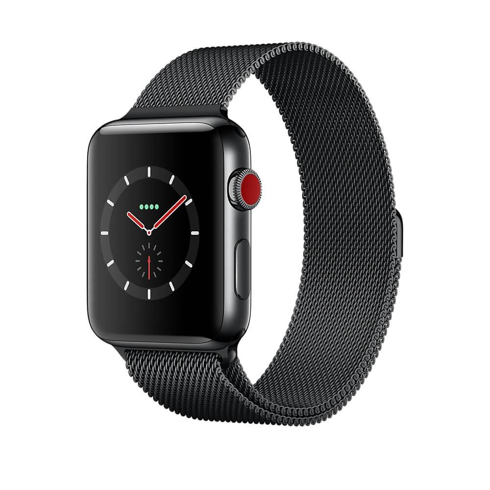 Apple Watch Series 3 42mm GPS+CELLULAR Stainless Steel Mới - Trần Chưa Kích Hoạt