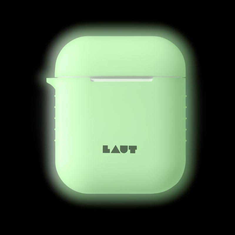 Ốp chống bẩn Airpods 2 LAUT (Dạ quang - Glow in the dark)