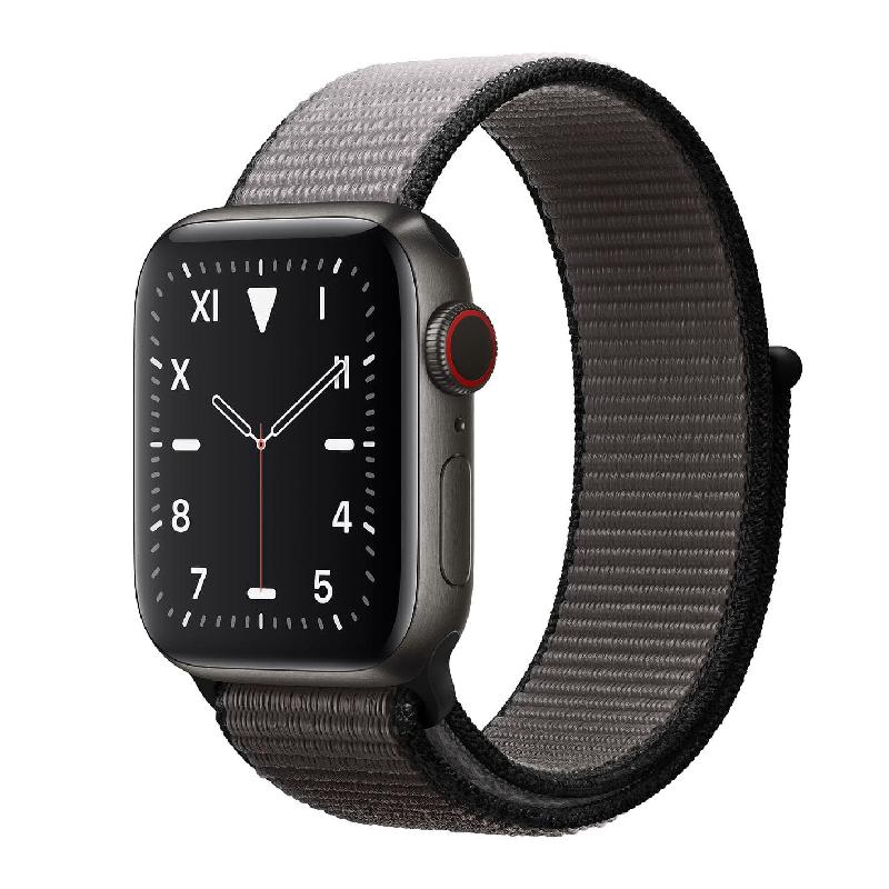 Apple Watch Series 5 40mm LTE Titanium Case with Sport Loop