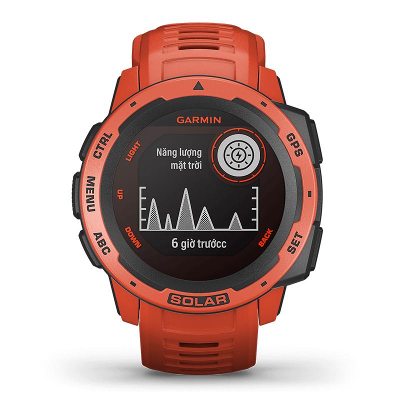 Garmin Watch Instinct Solar GPS Chính Hãng