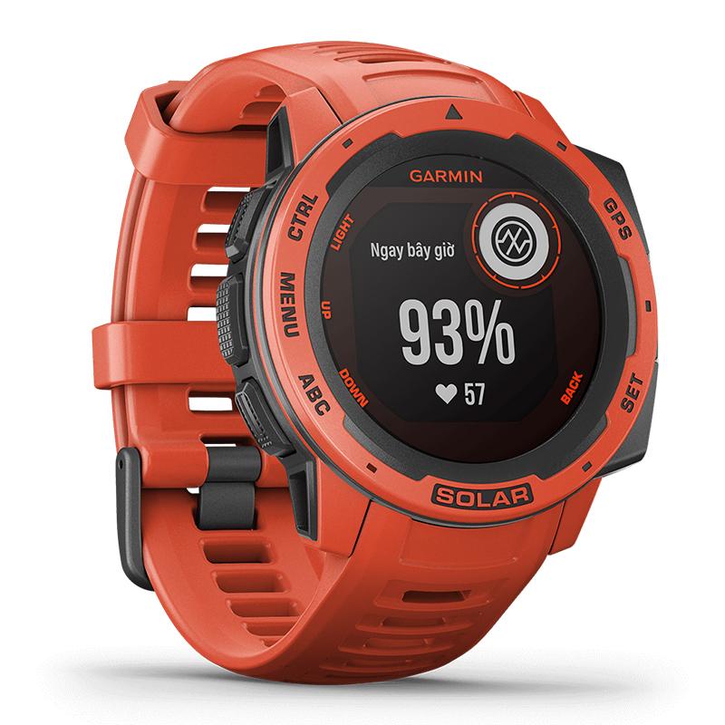 Garmin Watch Instinct Solar GPS Chính Hãng